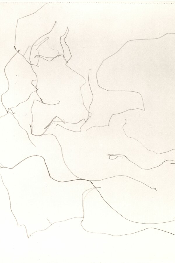 Miloš Šejn, Javorový důl, 1979, tužka